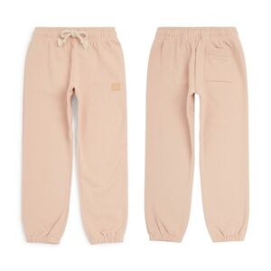 NEW Acne Studios Kids Face Patch Drawstring Sweatpants in Powder Pink Sz. 8-10